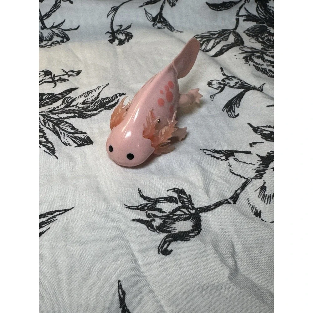 Zuru Pets Alive Axolotls Electronic Robot Swimming Toy Bath Pool Pink Working